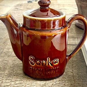 Vintage Sanka coffee pot.